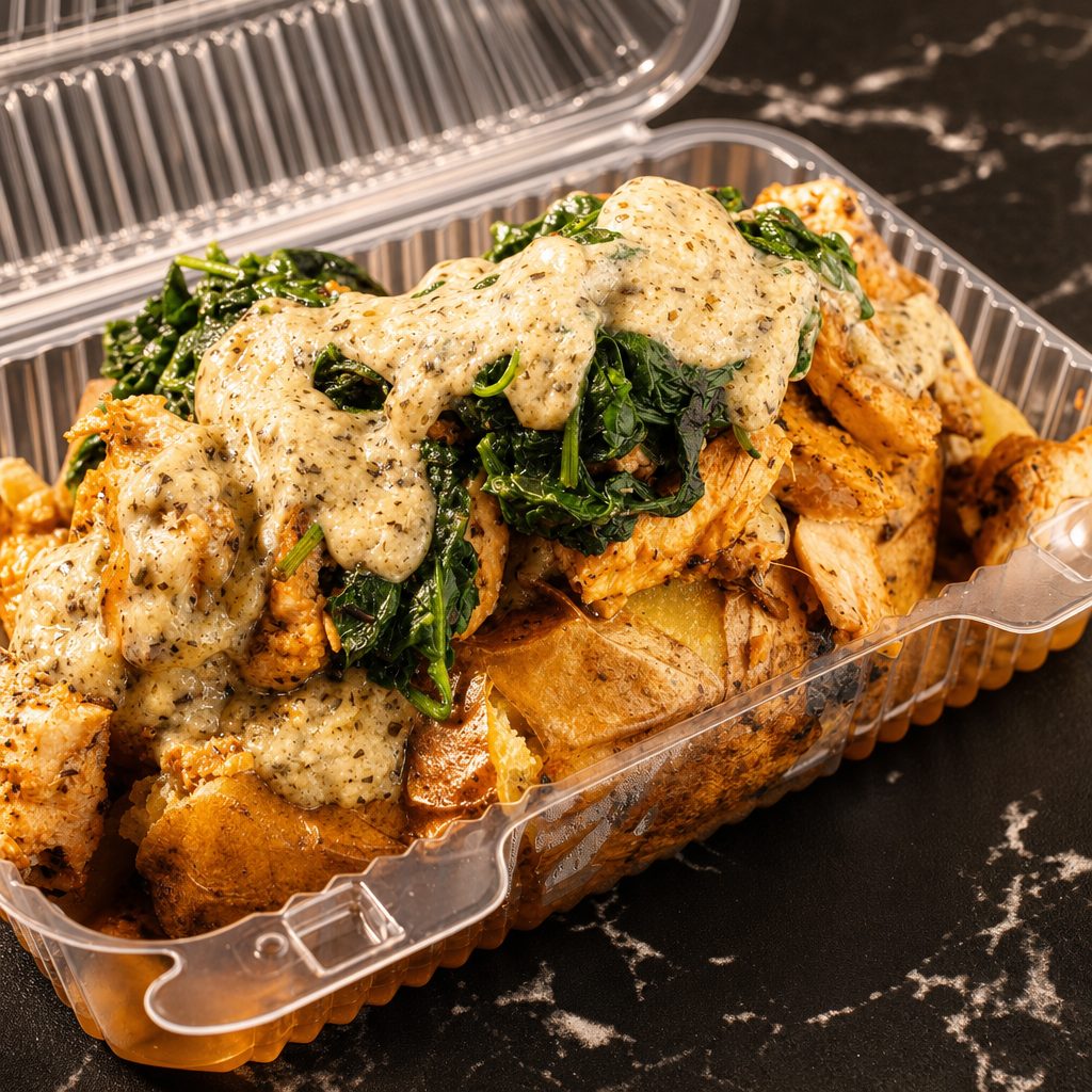 Salmon Alfredo - Grilled Salmon.